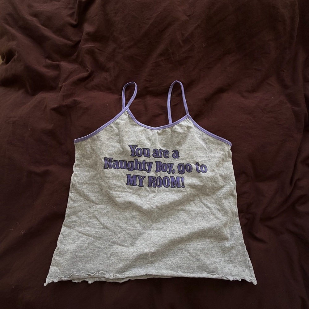 Vintage Y2K Graphic Tank Too